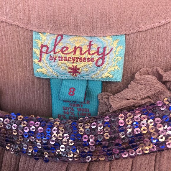 Plenty by Tracy Reese Reykjanes Purple Tweed Dress - Picture 6 of 6